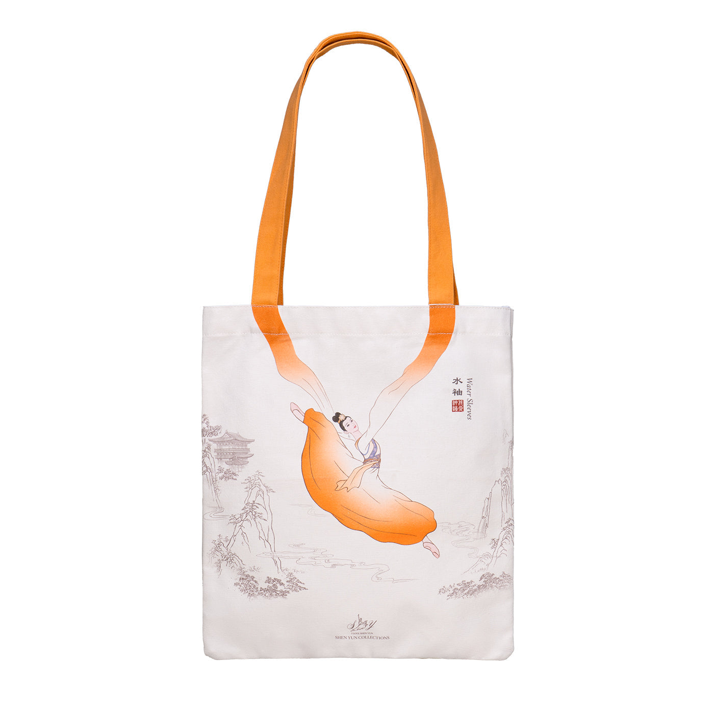 Water Sleeves Canvas Bag Orange