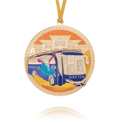 Shen Yun Tour Bus 3D Ornament