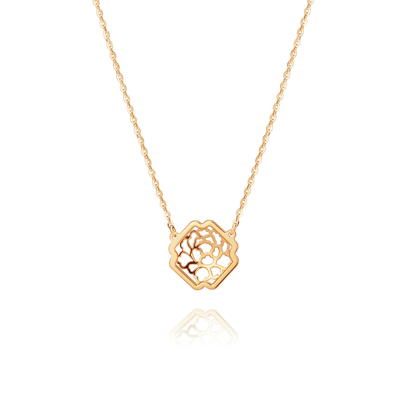 Tang Elegance Necklace 14kt Yellow Gold