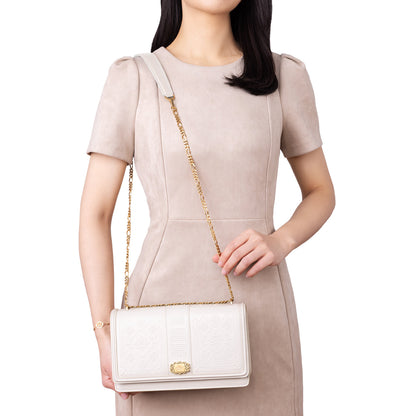 Zhen Shan Ren Shoulder Bag Off White