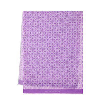 Zhen Shan Ren Long Scarf Lilac