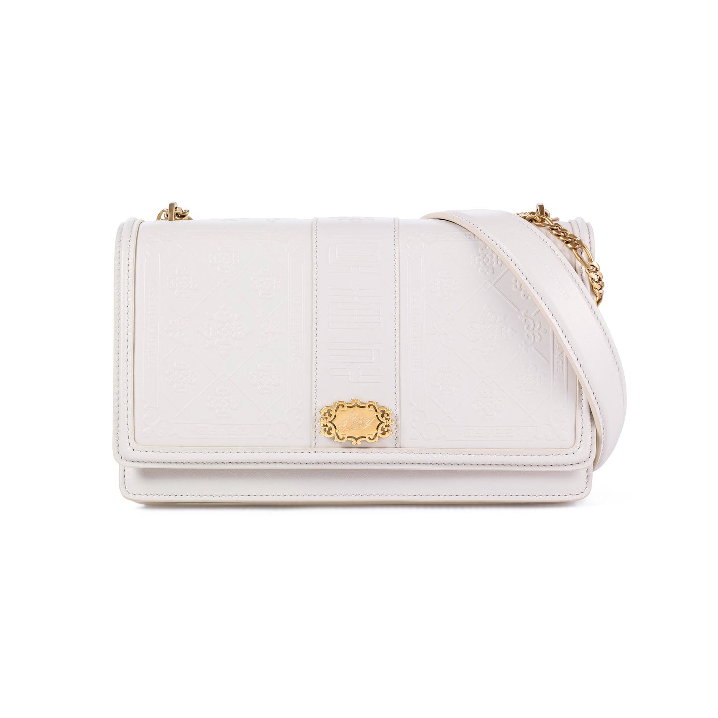 Zhen Shan Ren Shoulder Bag Off White