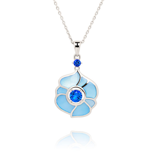 Windmill Grace Necklace Blue