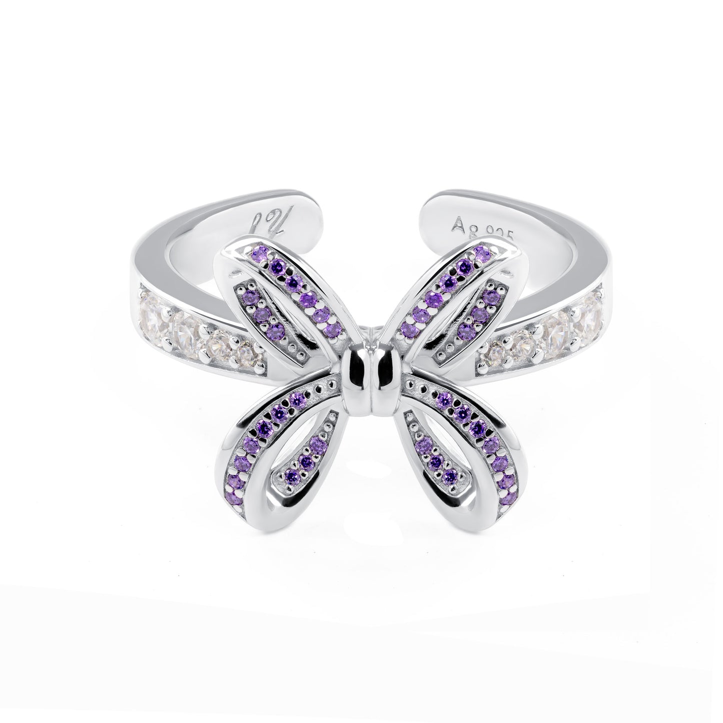 Blissful Knot Ring Silver 6/7