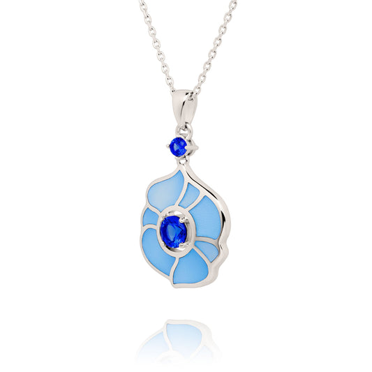 Windmill Grace Necklace Blue