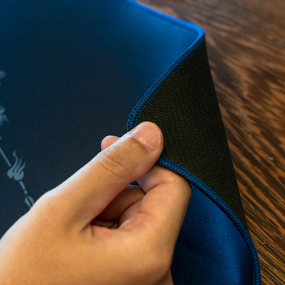 Riding Along to Rescue Desk Mat