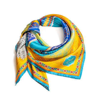 In a Miao Village Scarf