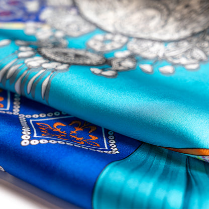 In a Miao Village Scarf