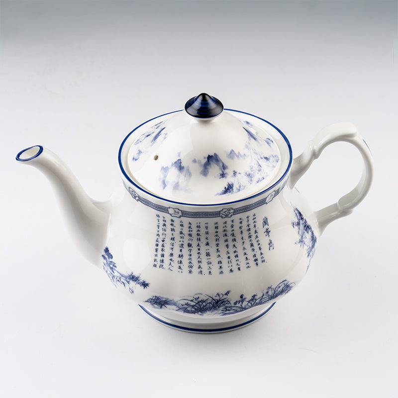 Poets of the Orchid Pavilion Teapot 1000ml