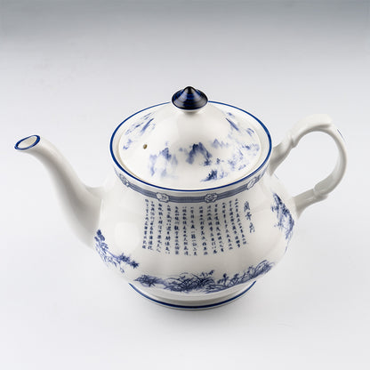 Poets of the Orchid Pavilion Teapot 1000ml