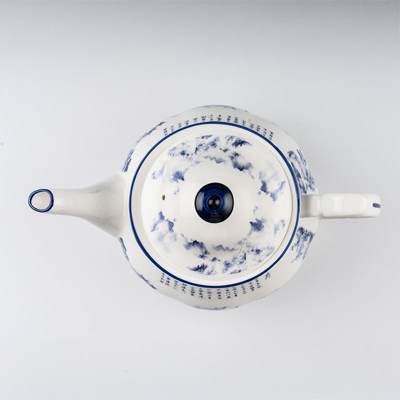 Poets of the Orchid Pavilion Teapot 1000ml