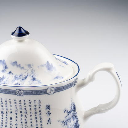 Poets of the Orchid Pavilion 2-Cup Tea Set (600ml)