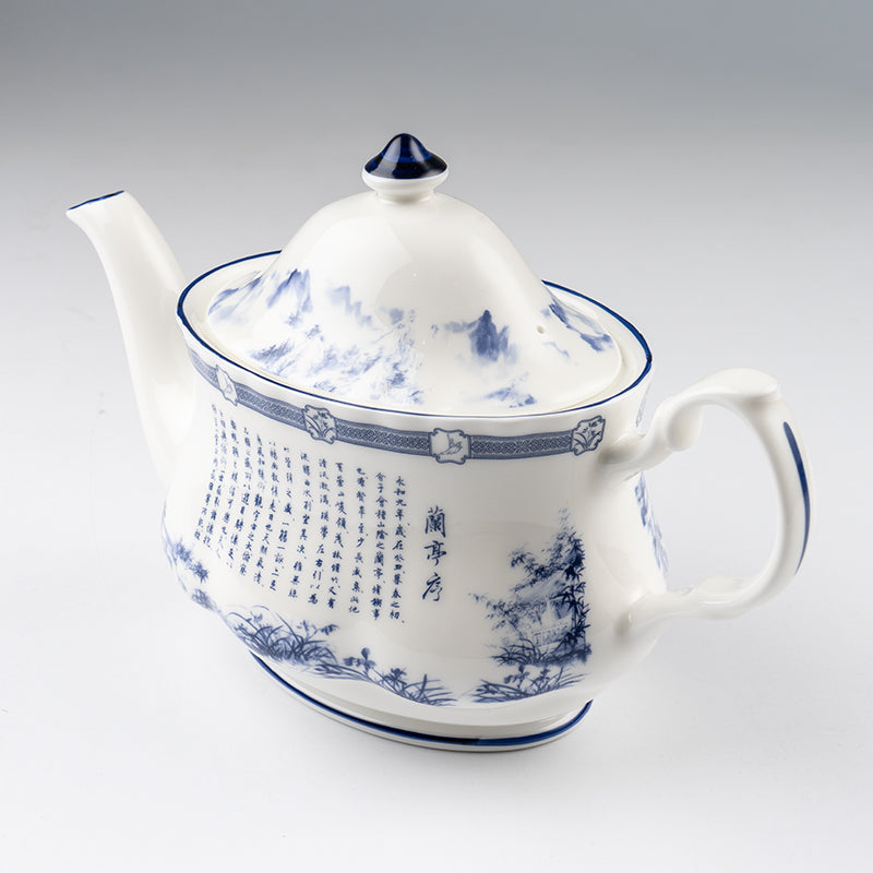 Poets of the Orchid Pavilion 2-Cup Tea Set (600ml)