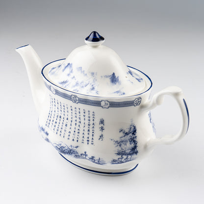 Poets of the Orchid Pavilion 2-Cup Tea Set (600ml)