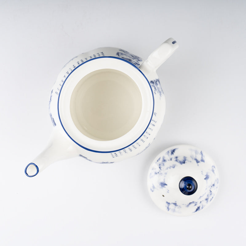 Poets of the Orchid Pavilion Teapot 1000ml