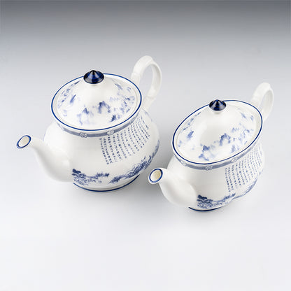 Poets of the Orchid Pavilion Teapot 1000ml