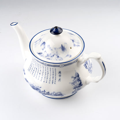 Poets of the Orchid Pavilion Teapot 1000ml