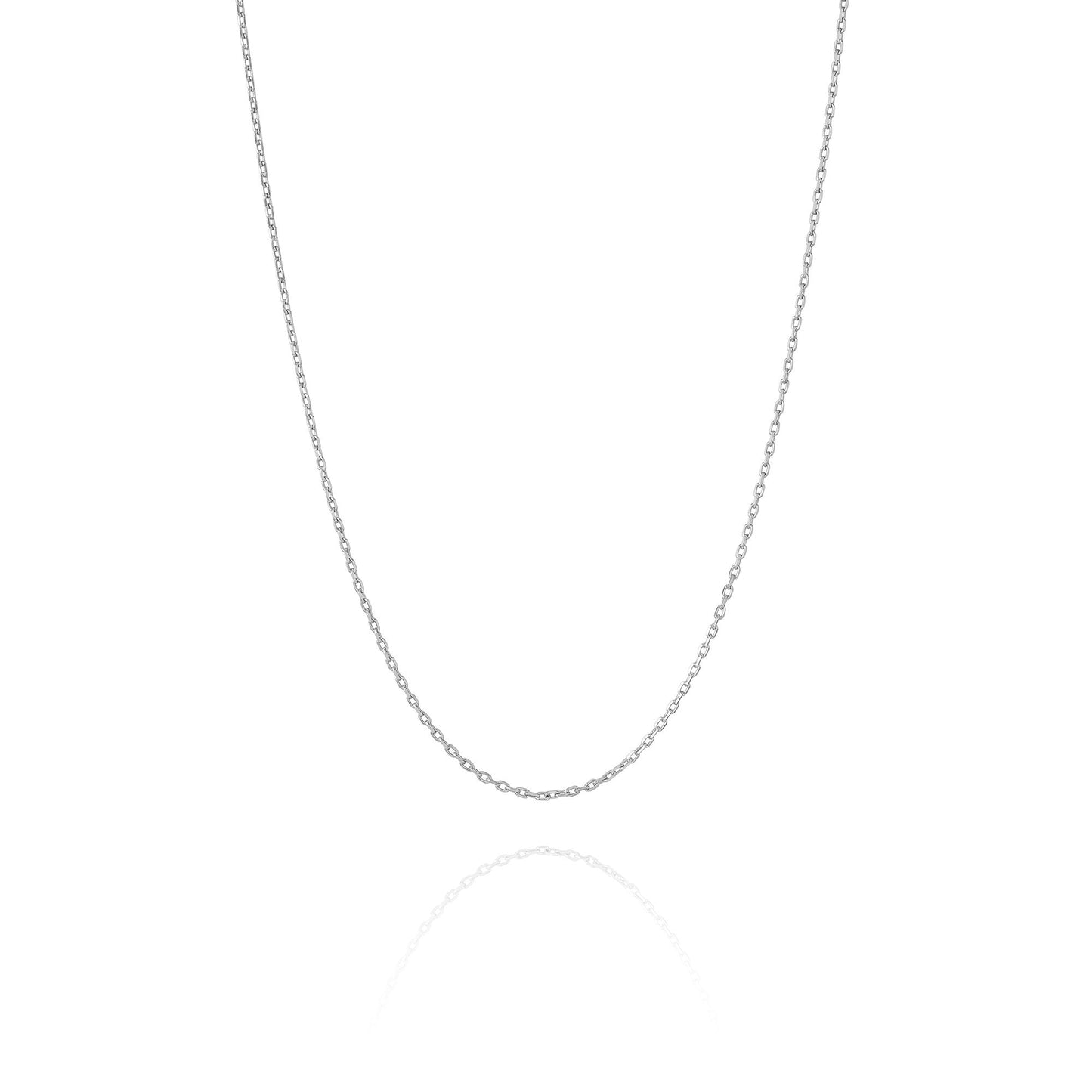 Diamond Cut Cable Chain Sterling Silver