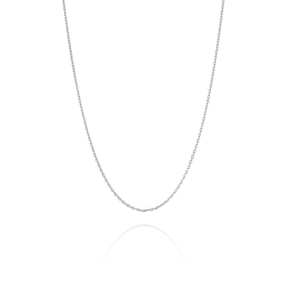 Diamond Cut Cable Chain Sterling Silver