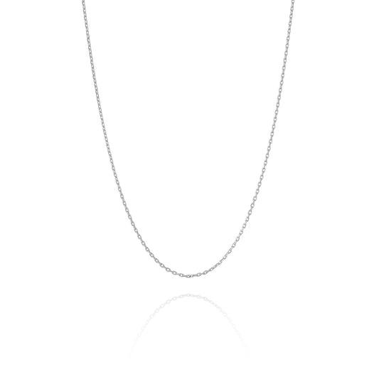 Diamond Cut Cable Chain Sterling Silver