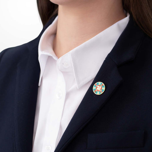 Falun Pin - Light Blue