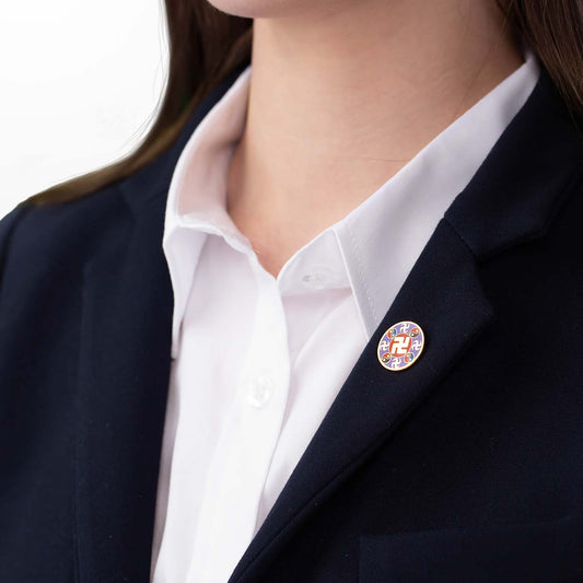 Falun Pin - Purple