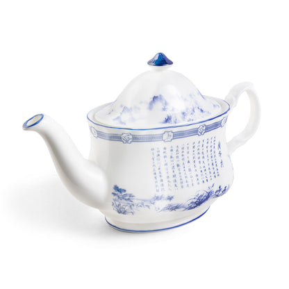 Poets of the Orchid Pavilion Oval Teapot 600ml