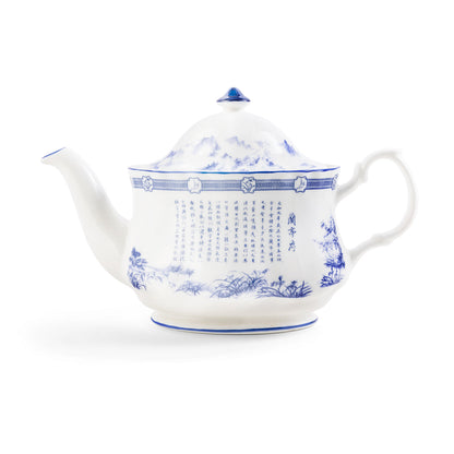 Poets of the Orchid Pavilion Oval Teapot 600ml