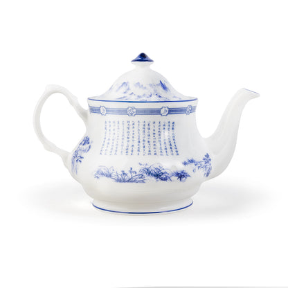 Poets of the Orchid Pavilion Teapot 1000ml Side View 3 - Shen Yun Collections
