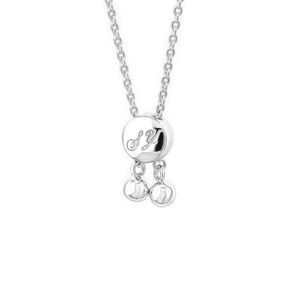 Lotus Fairies Necklace Silver