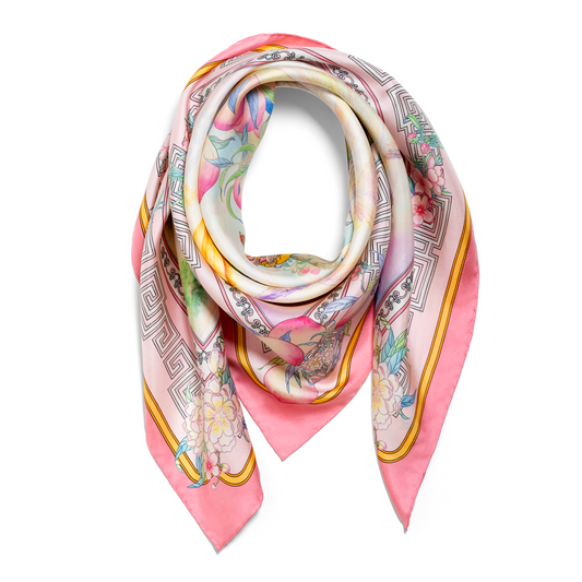 The Peaches of Immortality Scarf