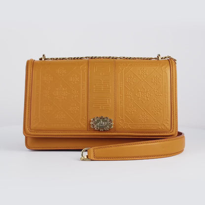 Zhen Shan Ren Shoulder Bag Orange Ochre