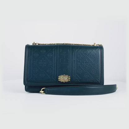Zhen Shan Ren Shoulder Bag Pine Green