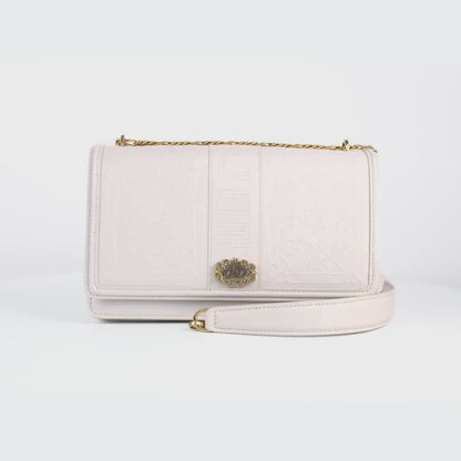 Zhen Shan Ren Shoulder Bag Off White