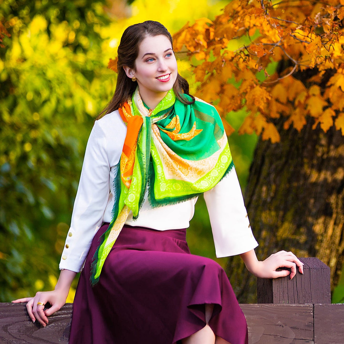 Tang Dynasty Grace Scarf