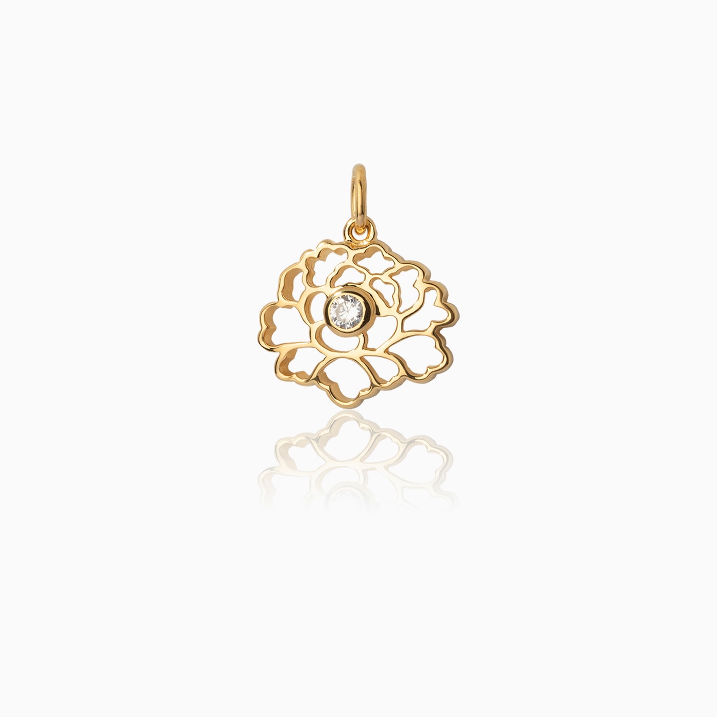 Tang Flower Charm - Gold