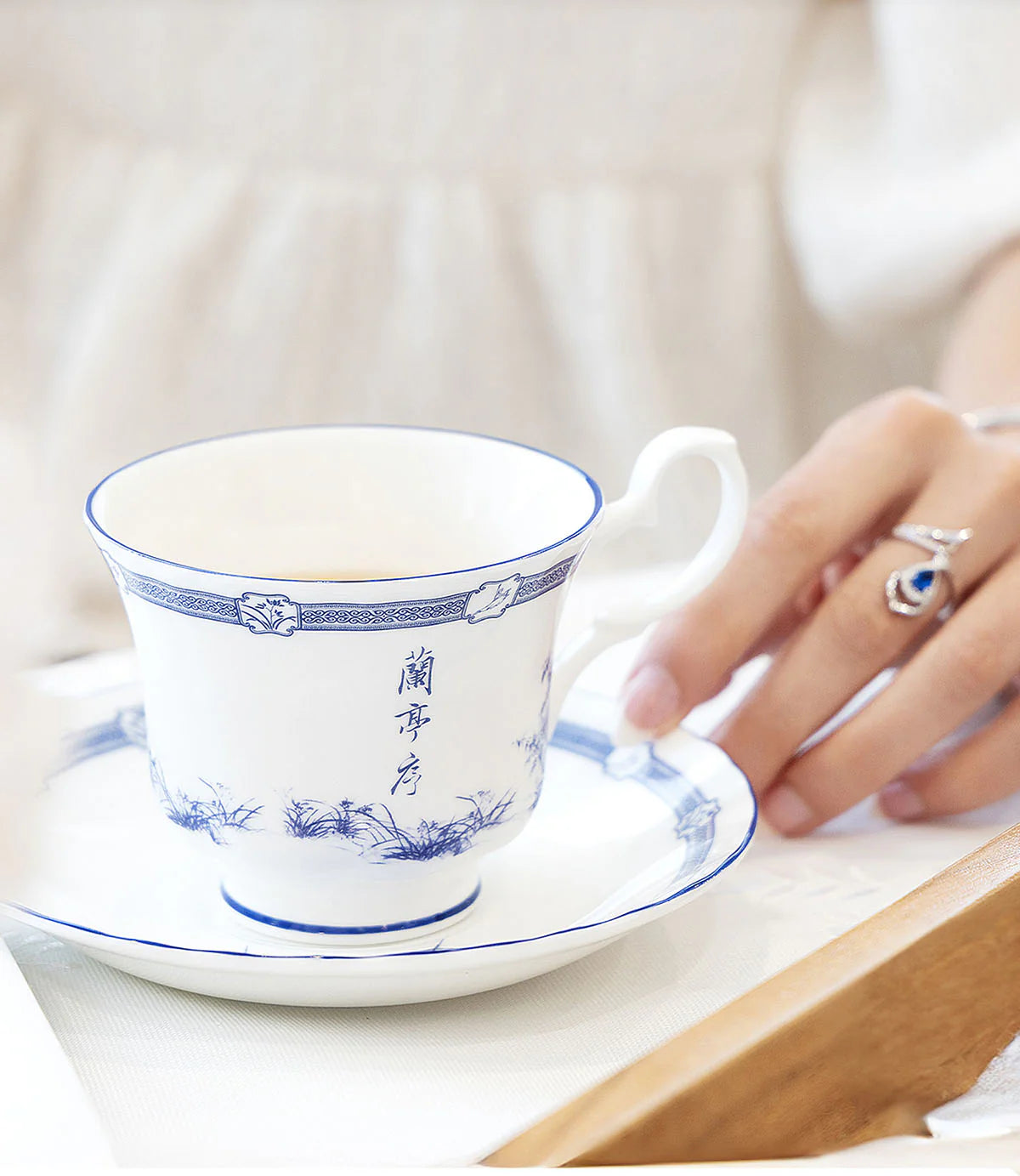 Poets of the Orchid Pavilion 2-Cup Tea Set (600ml)