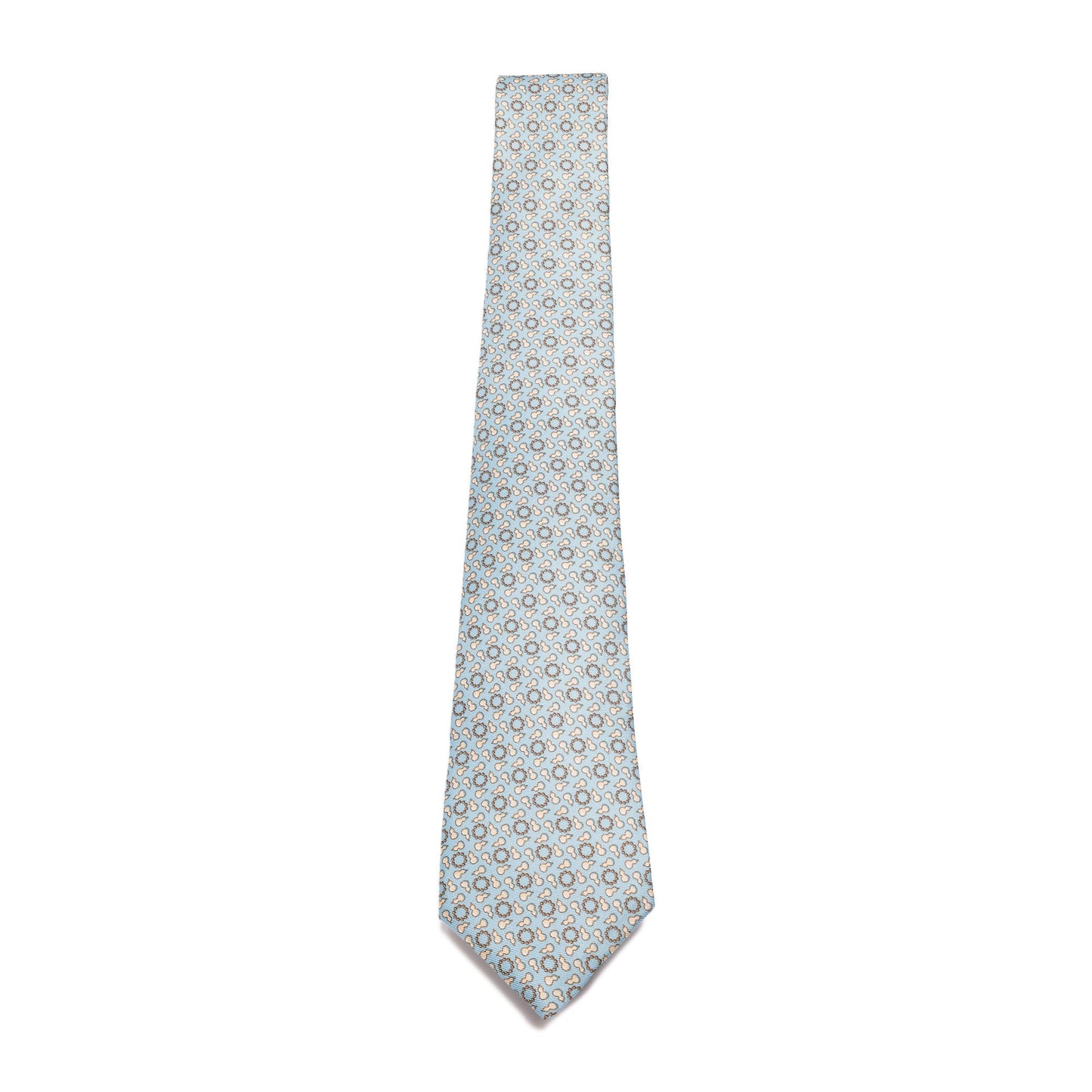 The Heroic Lu Zhishen Tie Light Blue