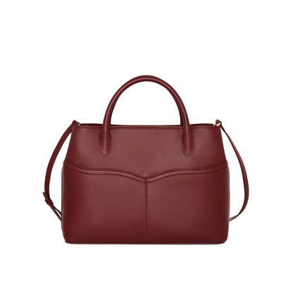 The Spirit of Mulan Small Tote - Burgundy